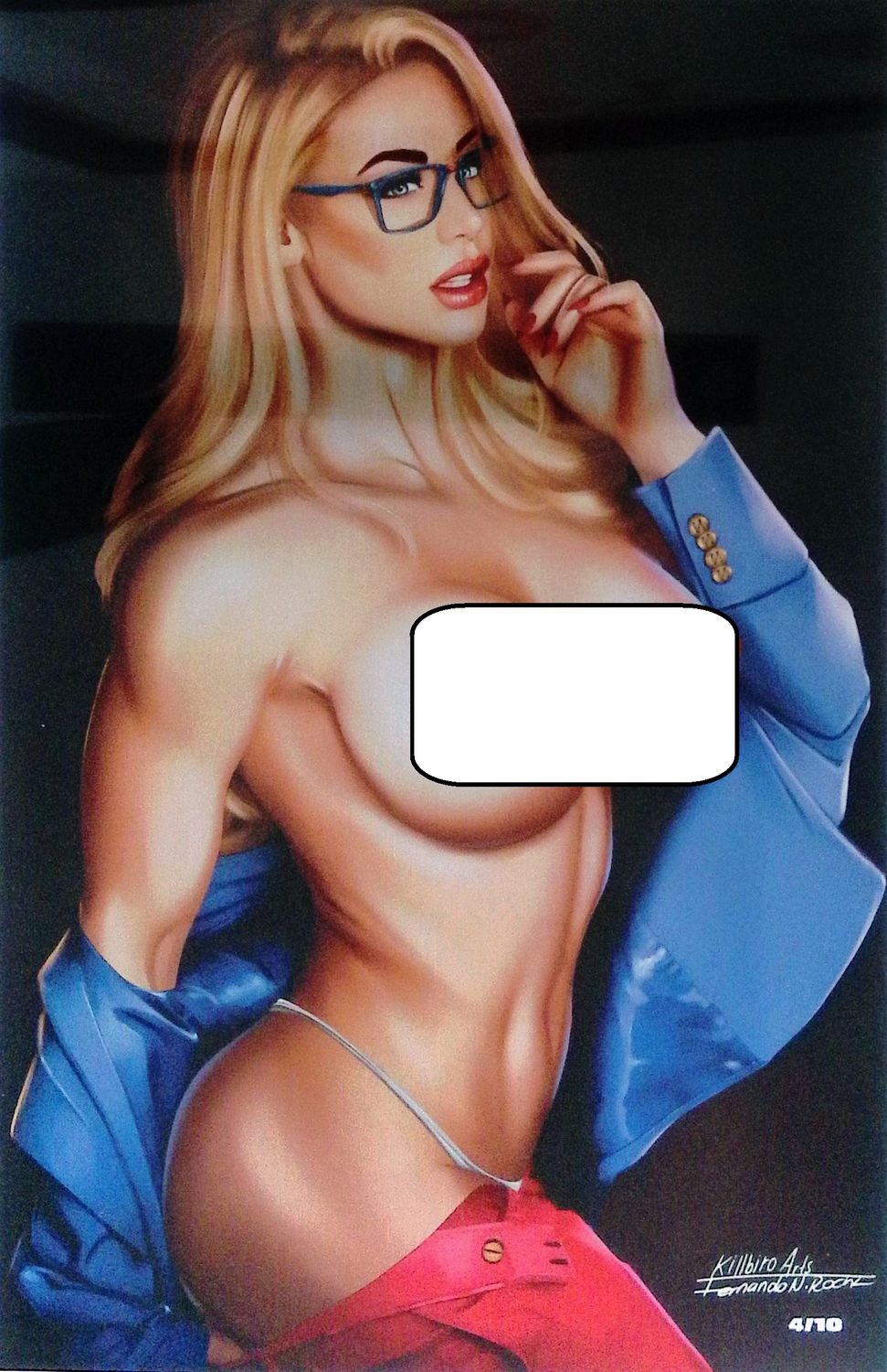 Power Hour #2 - Rocha - Supergirl Virgin Metal Naughty Exclusive