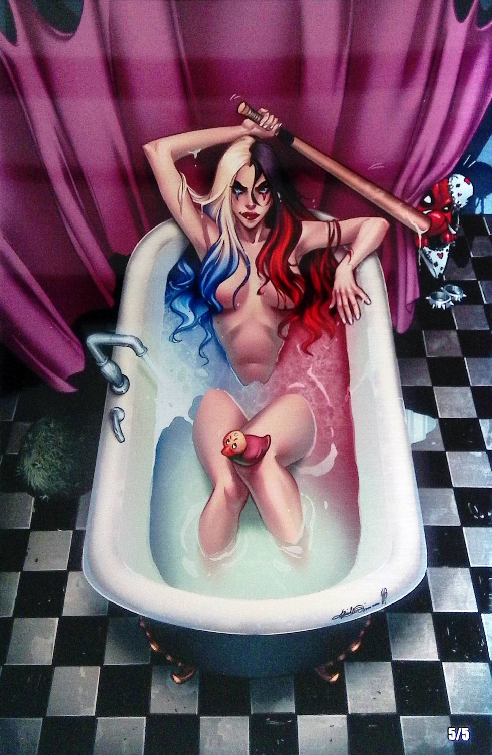 Hardlee Thinn #1 - Valentino - Tub Virgin Metal Exclusive