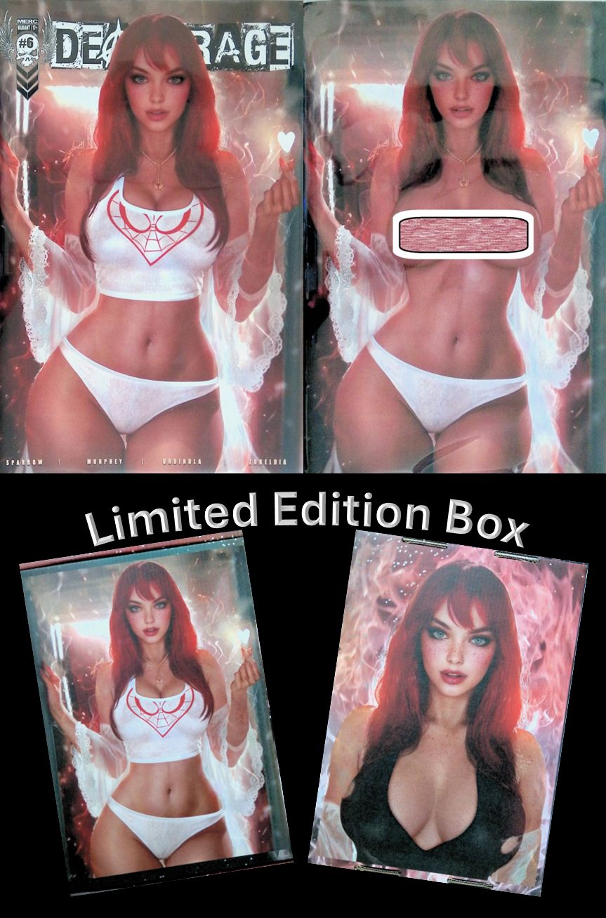 Deathrage #6 - Shikarii - Mary Jane Cosplay Kickstarter Launch Exclusive Box Set