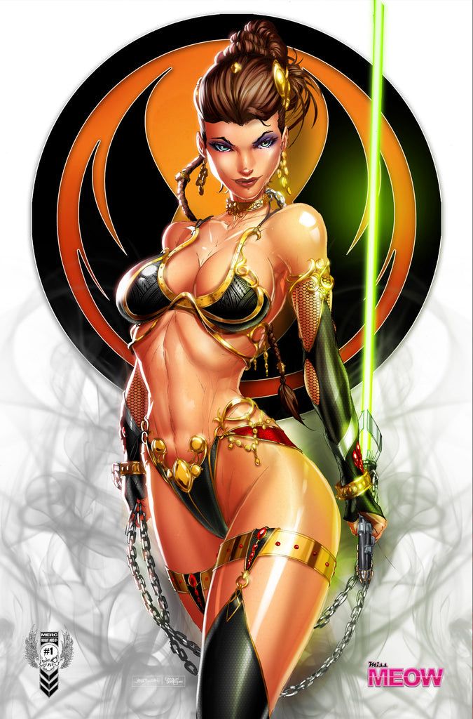 Miss Meow #1 - Tyndall - Leia Chained Jedi - May the 4th Trade Variant (Pre-Sale)