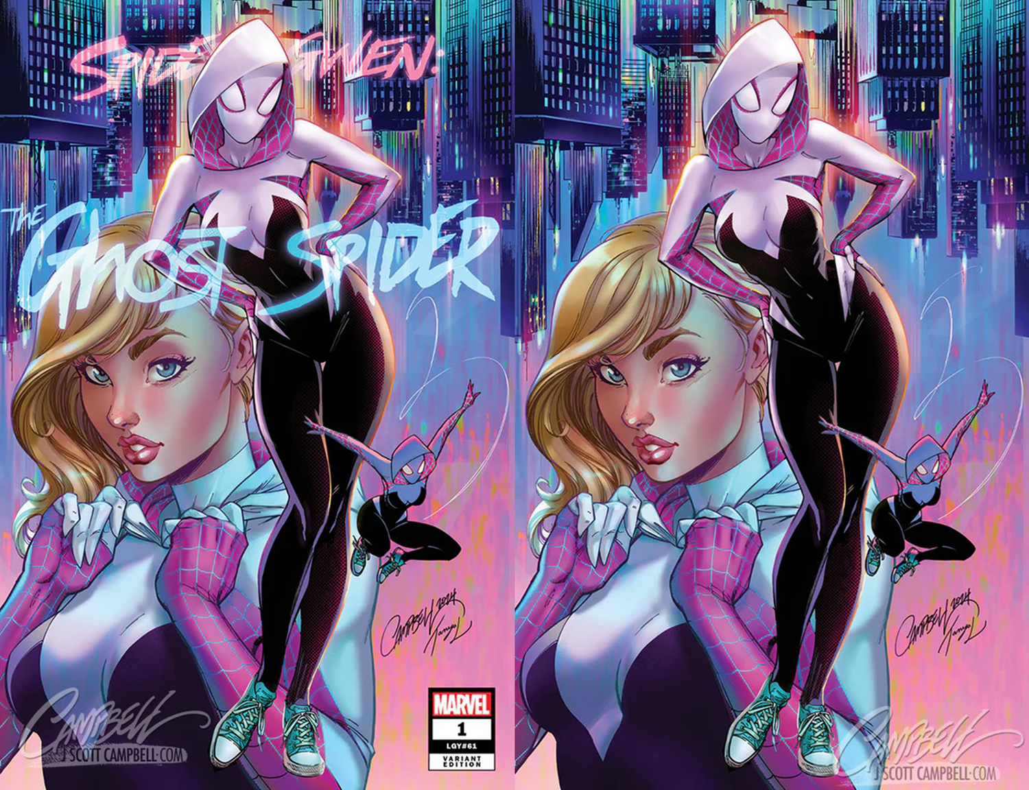 Spider-Gwen: Ghost Spider #1 - J Scott Campbell Exclusives