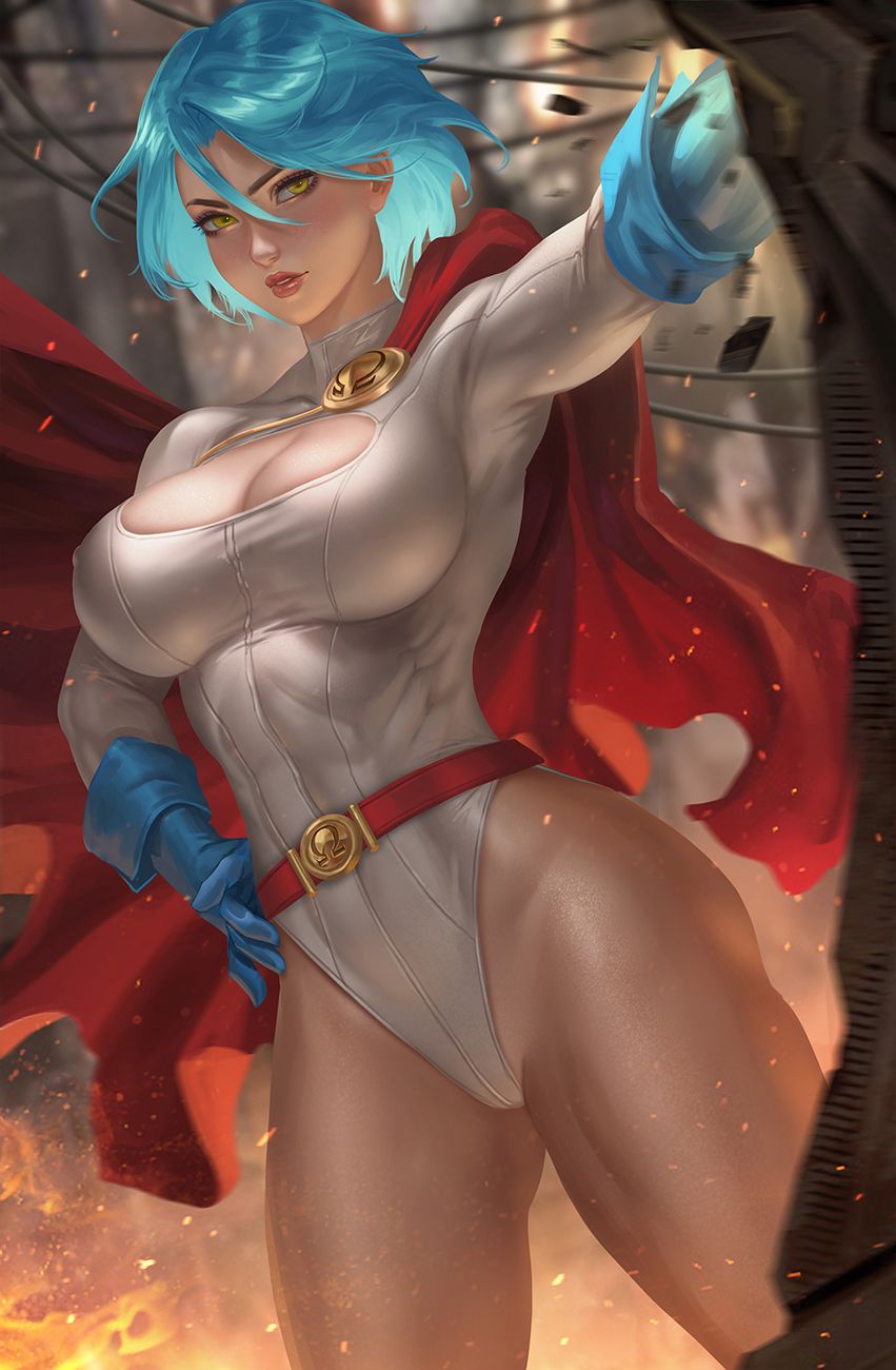 Patriotika Cosplaying Collection #2 - Power Girl Cosplay - Virgin Metal Exclusive