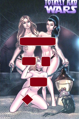 Totally Rad Wars #1 - Slave Leia Extremely Naughty Chase Variant