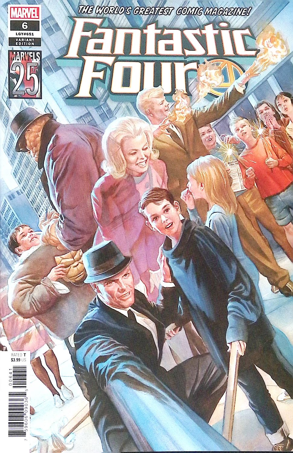 Fantastic Four #6 - Alex Ross Exclusive