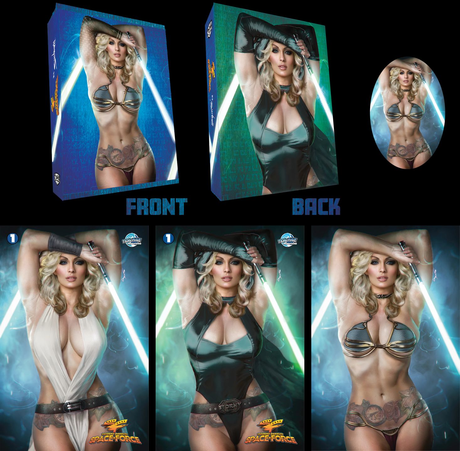 Stormy Daniels: Space Force #1 - Shikarii - Box Set (Pre-Order)