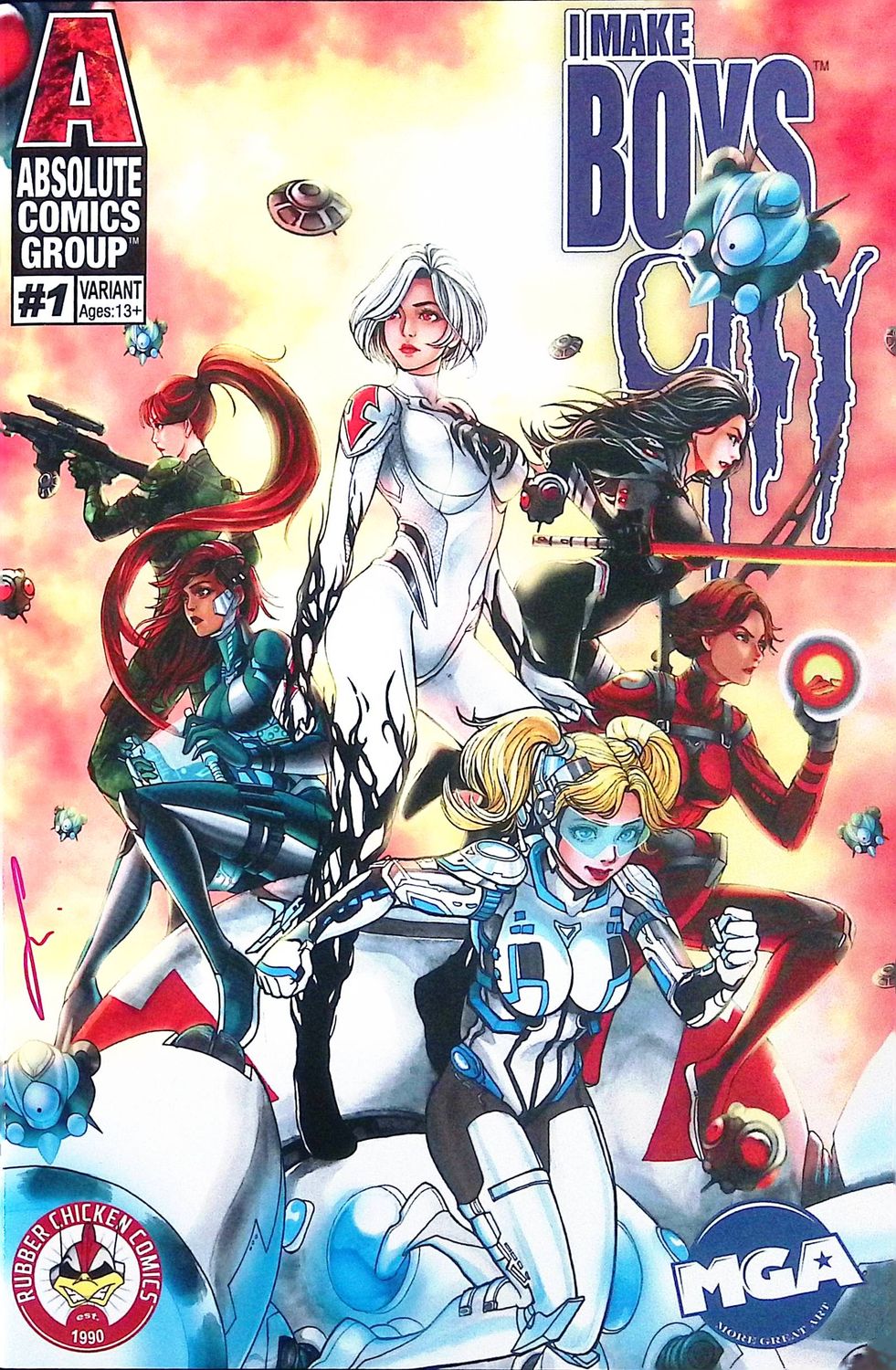 I Make Boys Cry #1 - Team Up Trade Exclusive