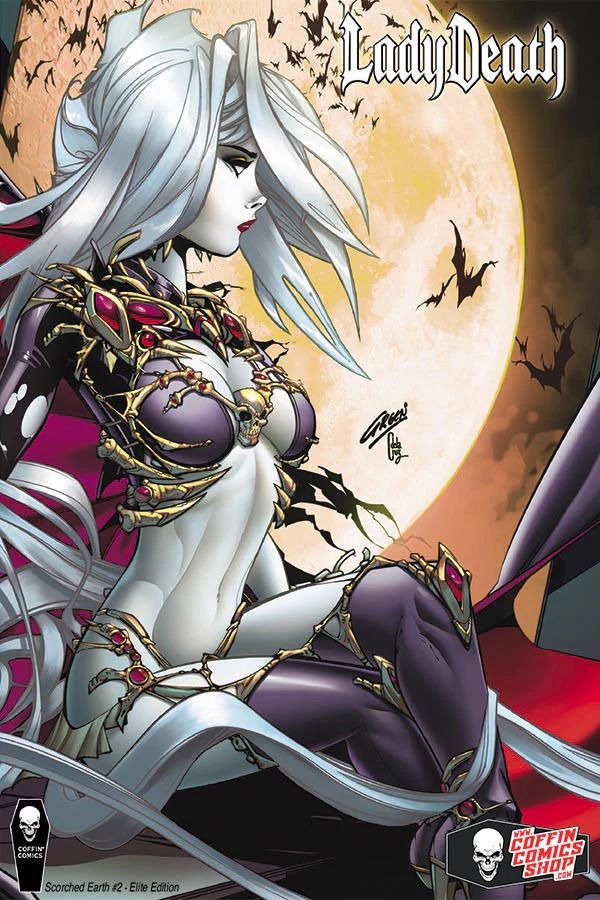 Lady Death: Scorched Earth #2 - Green - Comic Shop Elite Exclusive