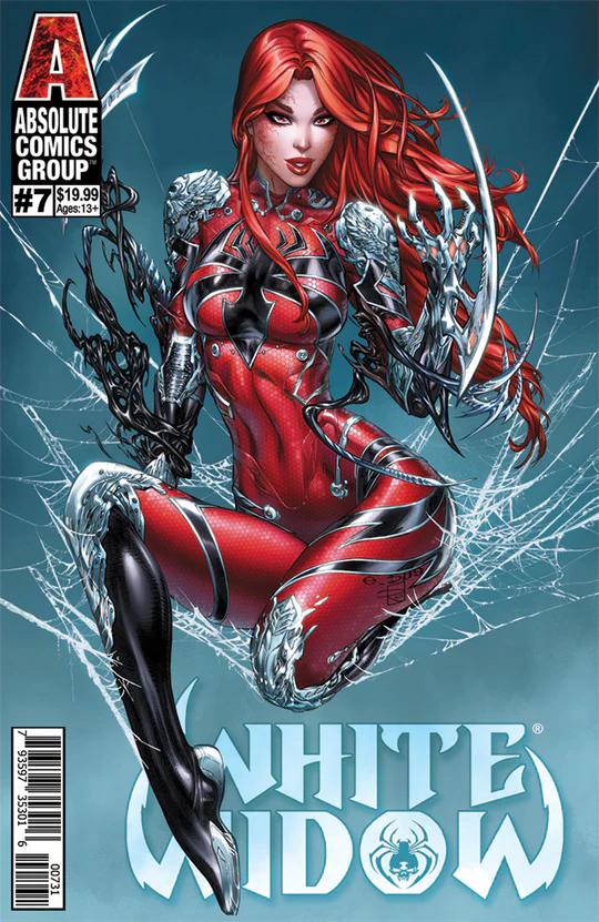 White Widow #7 - Lenticular Variant
