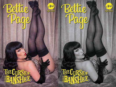 Bettie Page &amp; the Curse of the Banshee #4 - Rachel Hollon Cosplay Variants