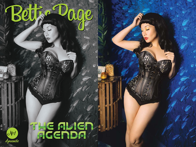 Bettie Page: Alien Agenda #1 - Cosplay Lingerie Photo Variants