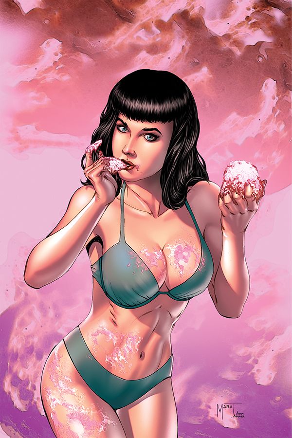 Bettie Page &amp; the Curse of the Banshee #5 - Mychaels - Cupcake Virgin Exclusive