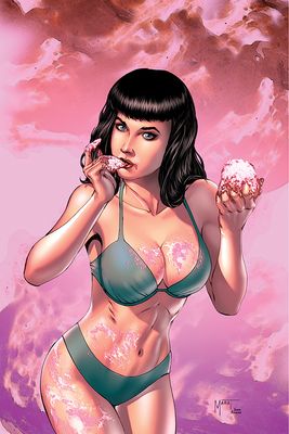 Bettie Page &amp; the Curse of the Banshee #5 - Mychaels - Cupcake Virgin Exclusive