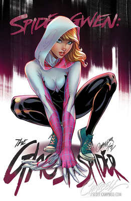 Spider-Gwen: Ghost Spider #1 - J Scott Campbell - SDCC Exclusive
