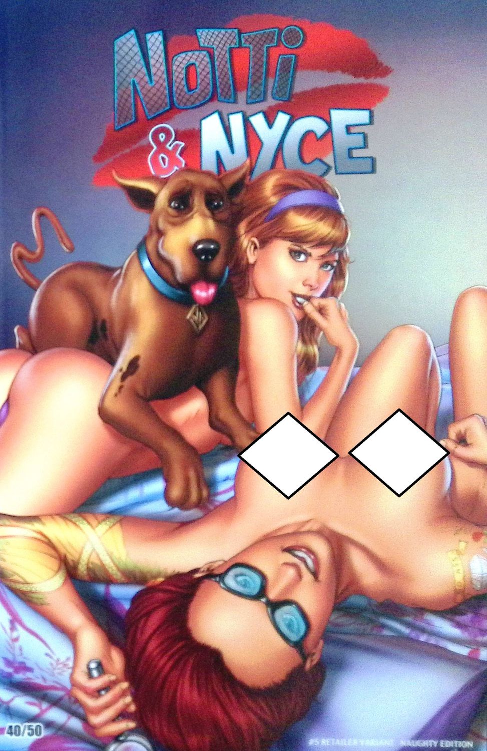 Notti &amp; Nyce #5 - Mychaels - Velma &amp; Daphne Naughty Scooby Doo Exclusive