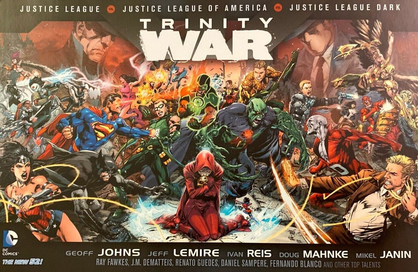 Trinity War Complete Set - Justice League / Justice League of America / Justice League Dark + Tie-Ins
