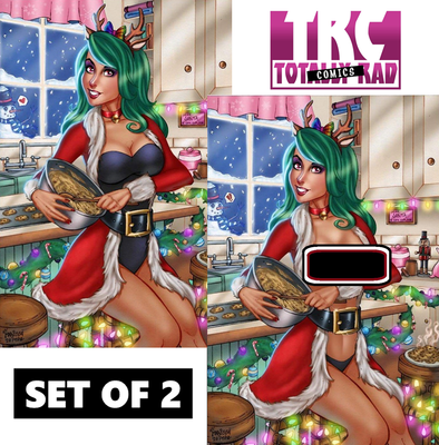 Totally Rad Christmas #1 - Pope - Sexy Cookies Variant Set