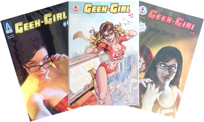 Geek-Girl #0-2 Kickstarter Cover Set