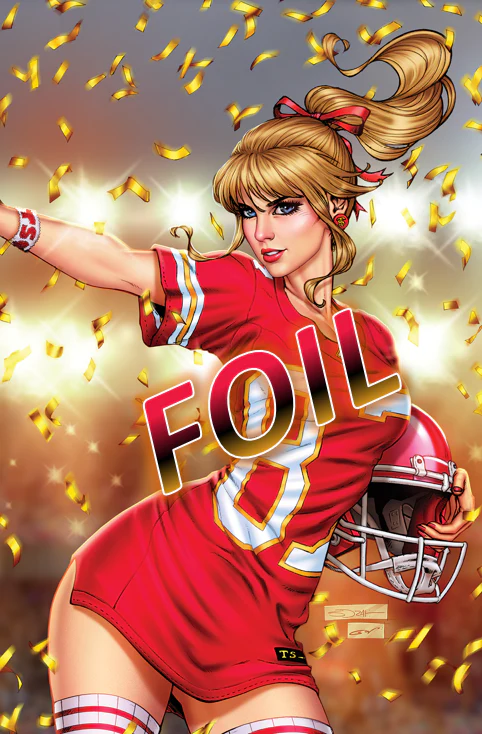Taylor Swift Female Force #1 - Suhng - Jersey - Virgin Foil Exclusive