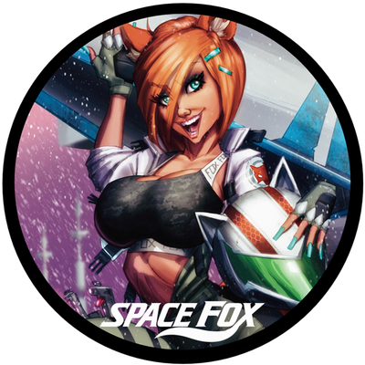Steve Messenger's Pinups #2 - Space Fox