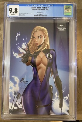 Robyn Hood: Justice #4 - Black Friday Cosplay (Sue Storm) - CGC 9.8