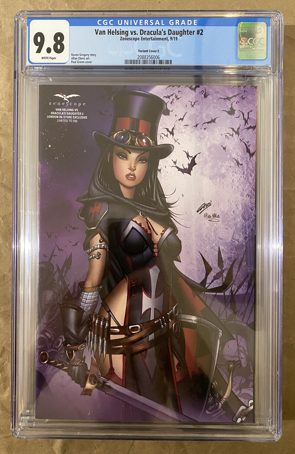 Van Helsing vs Dracula's Daughter #2 - London In-Store - CGC 9.8