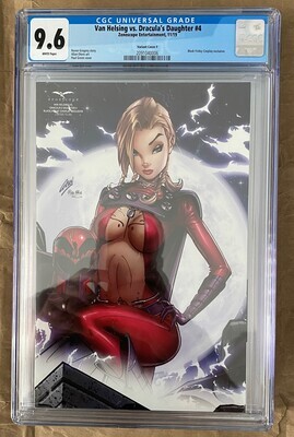 Van Helsing vs Dracula's Daughter #4 - Black Friday (Magneto) - CGC 9.6