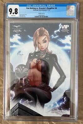 Van Helsing vs Dracula's Daughter #4 - Black Friday (Black Magneto) - CGC 9.8