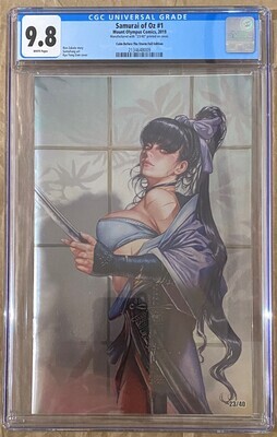 Samurai of Oz #1 - Calm Before The Storm Virgin Foil - CGC 9.8