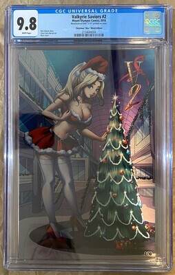 Valkyrie Saviors #1 - Christmas Metal - CGC 9.8