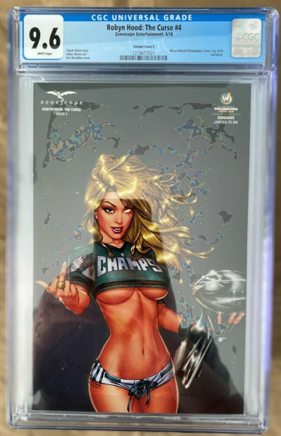 Robyn Hood: The Curse #4 - Wizard World Philly - CGC 9.6