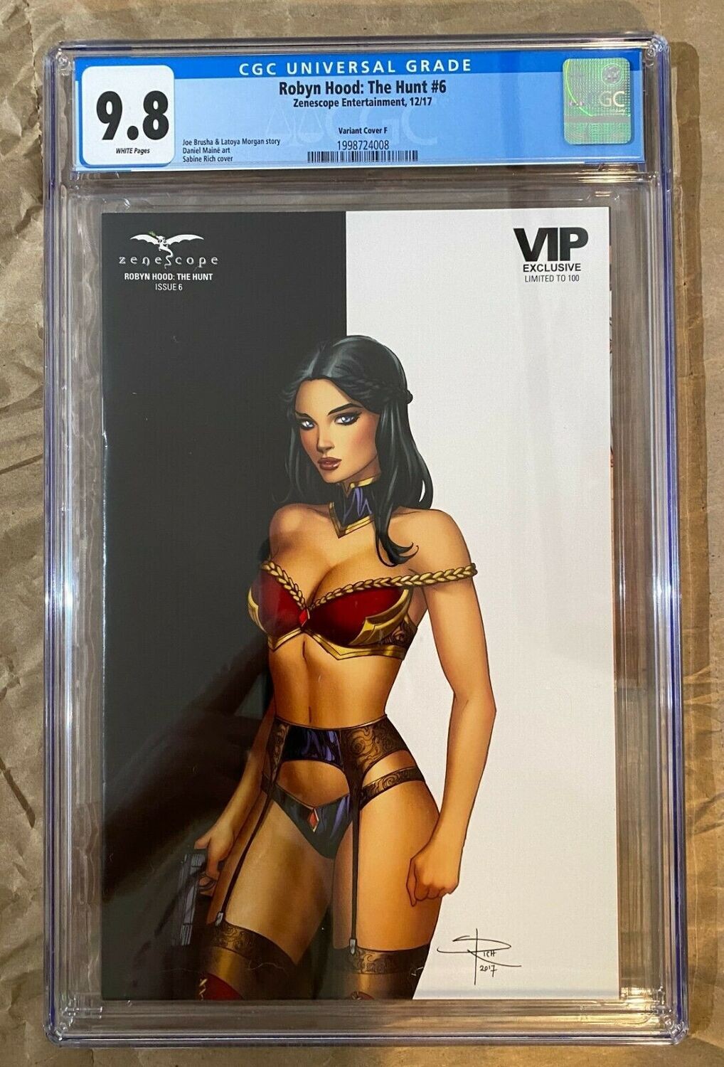 Robyn Hood: The Hunt #6 - VIP Exclusive - CGC 9.8