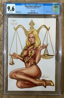 Robyn Hood: Vigilante #1 - Libra Gold Foil Exclusive - CGC 9.6