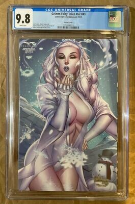 Grimm Fairy Tales #41 - Ice Queen Cosplay - CGC 9.8