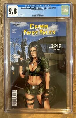 Grimm Fairy Tales 2019 Armed Forces - Army Variant - CGC 9.8