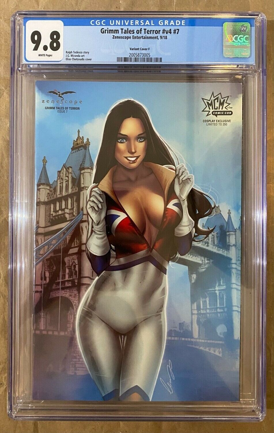 Grimm Tales of Terror #7 - MCM Exclusive - CGC 9.8