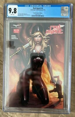 Red Agent #4 - Retailer Incentive - CGC 9.8