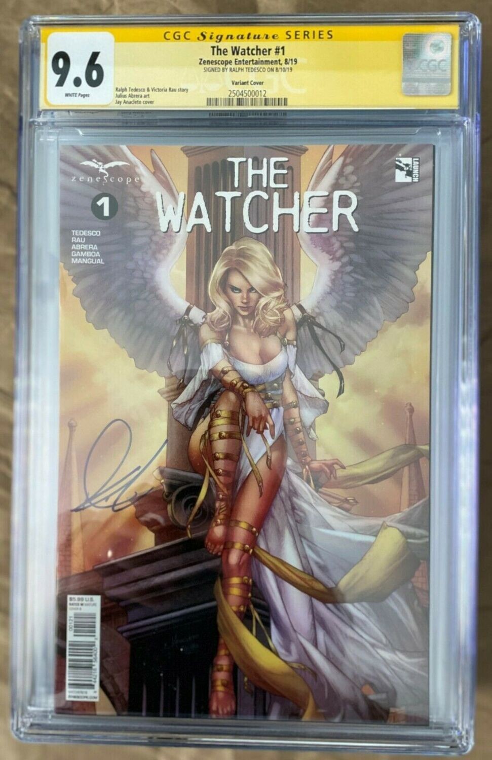 Watcher #1 - Variant - CGC 9.6 (Signature Series)