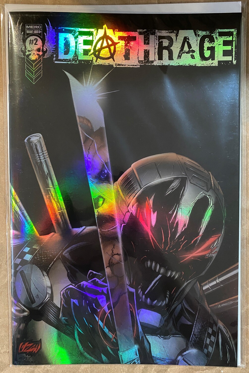 Deathrage #1 - Incredible Holofoil