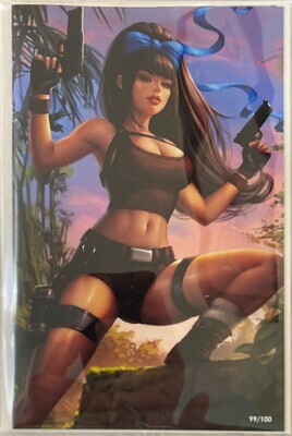 Samurai of Oz #1 - Tomb Raider Dorothy Cosplay Virgin Variant
