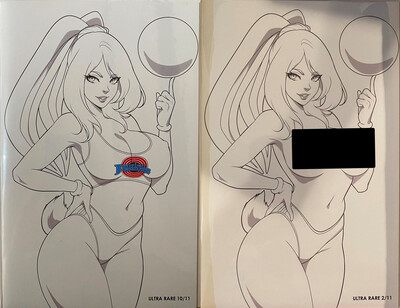 Patriotika United #1 - Space Jam Sketch Ultra Rare Virgin Exclusives