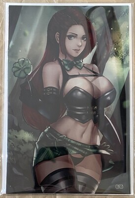 Patriotika United #1 - Green Arcane Shamrock Virgin Metal