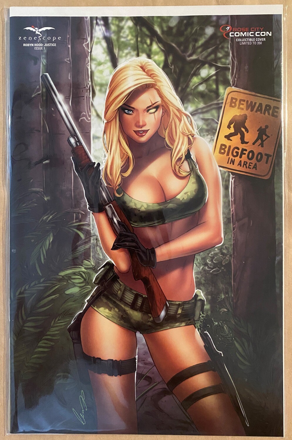 Robyn Hood: Justice #1 - Rose City ComicCon Exclusive