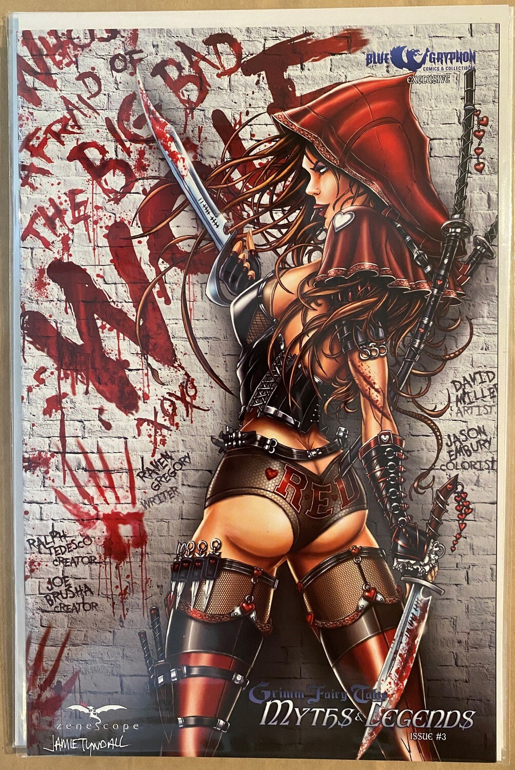 Myths &amp; Legends #3 - Blue Gryphon Exclusive