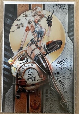 White Widow #1 - Rebel Pilot Virgin Metal