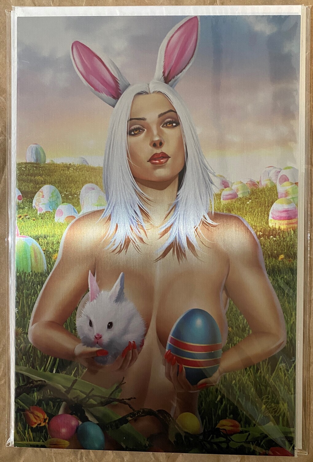 White Widow #4 - Easter Bunny Virgin Metal