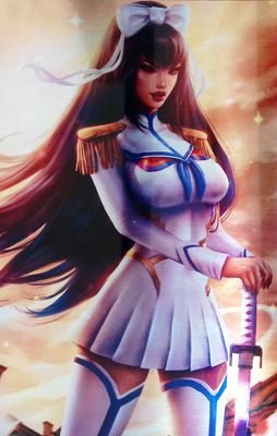 Samurai of Oz #3 - Khamunaki - Killer Uniform Dorothy Virgin Metal Kickstarter Exclusive