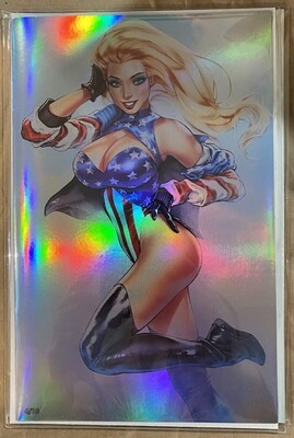 Patriotika United #1 - Poser Virgin Holofoil