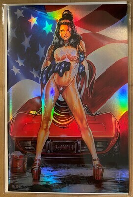 Notti &amp; Nyce #8 - July 4th Classic Virgin Holofoil