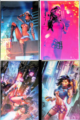 Minxx Cyberpunk #2 - Kickstarter Variants