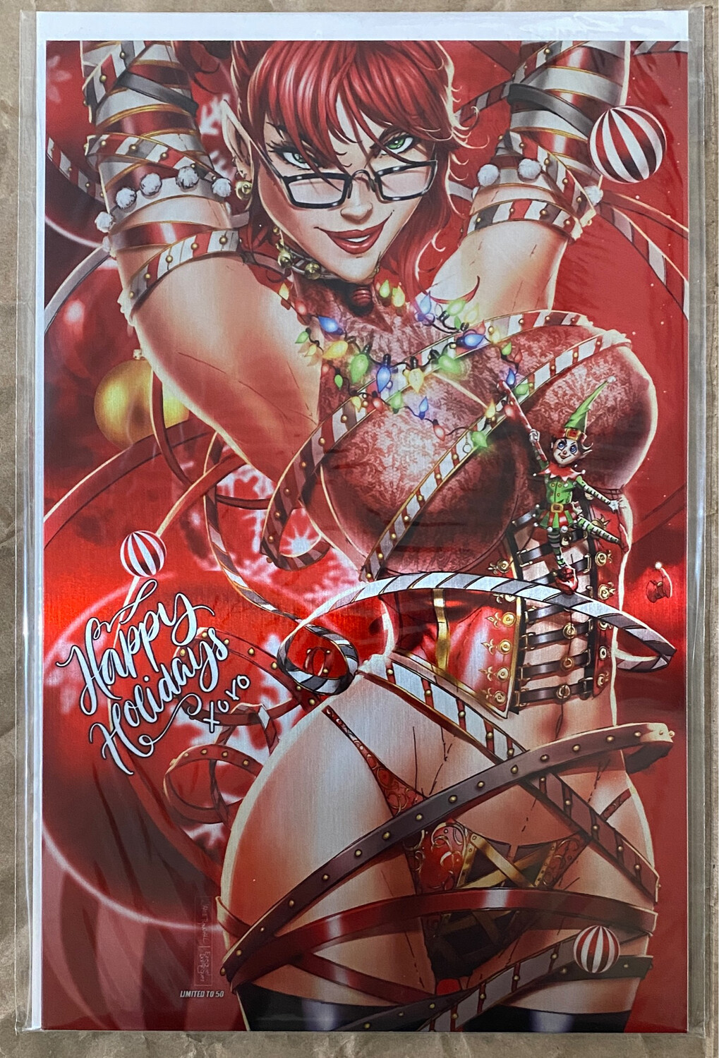 I Make Boys Cry #1 - Ice Queen Red Virgin Metal